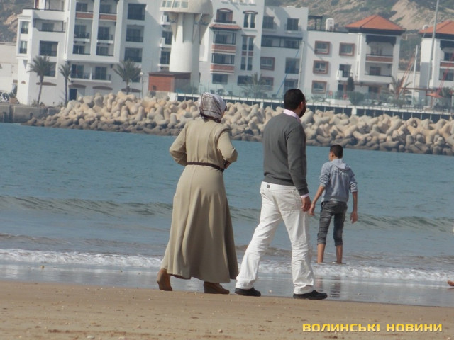 Пара в Агадирі